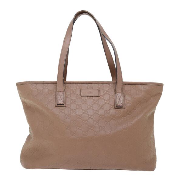 GUCCI GG Canvas Guccissima Shoulder Bag Pink - Picture 13 of 16